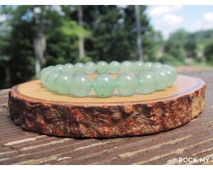 No Metal Green Aventurine Bracelet by Rock My Zen